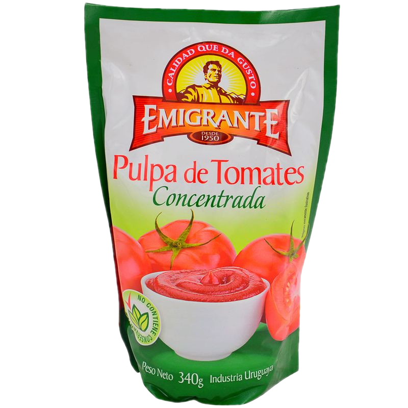 Pulpa De Tomate Emigrante Concentrada 340 G