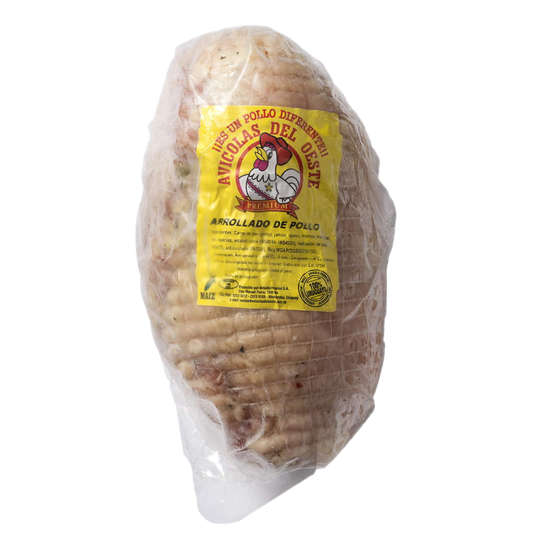 Arrollados De Pollo Avícola Del Oeste Al Vacío 1.5 Kg