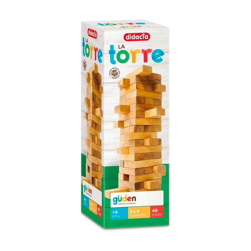Juego De Madera La Torre Didacta