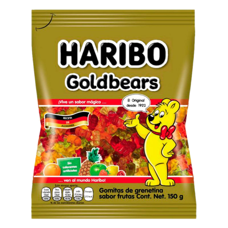 Goma Gelatina Haribo Osito De Oro 150 G