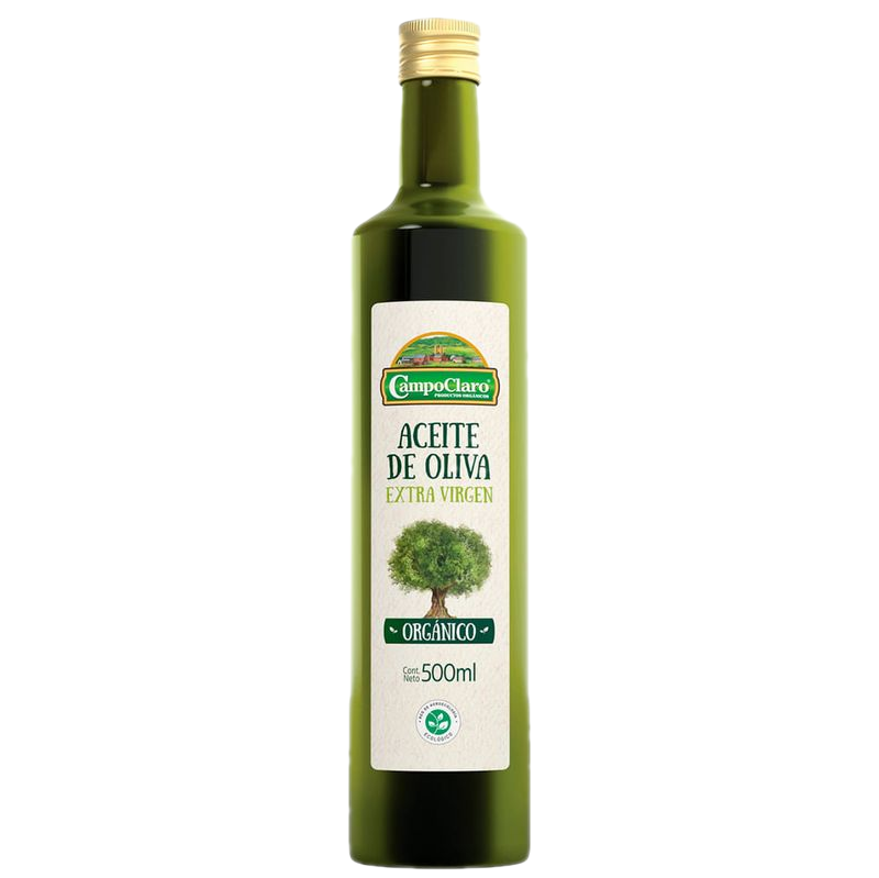 Aceite De Oliva Campoclaro Extra Virgen Orgánico 500 Ml