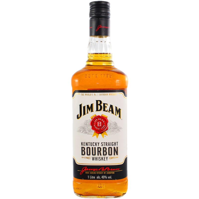 Whisky Americano Jim Beam White 1 L