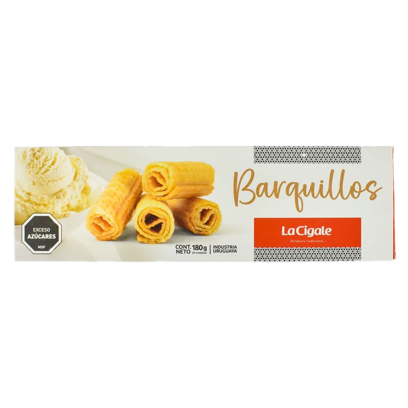 Barquillos La Cigale 24 Unidades 180 G