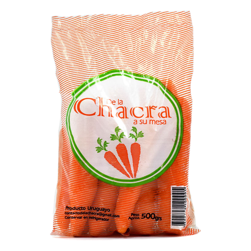 Zanahoria Mediana De La Chacra 500 G