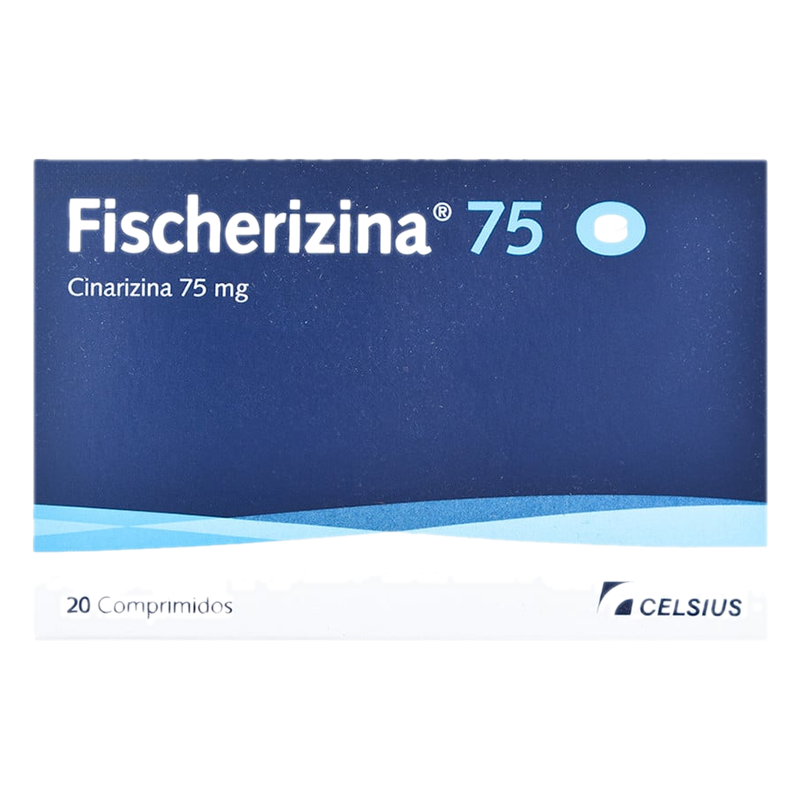 Fischerizina 75 Mg X 20 Comprimidos