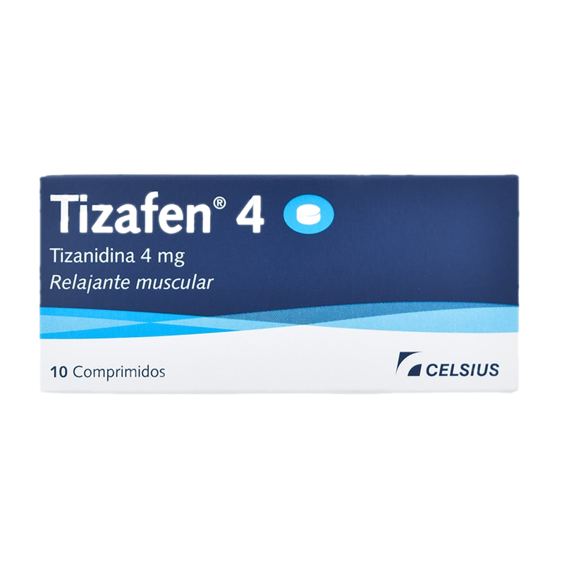Tizafen 4 Mg 10 Comprimidos