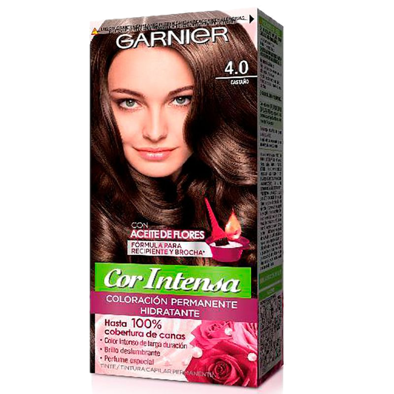 Coloración Nutrisse Cor Intense Castaño 4.0