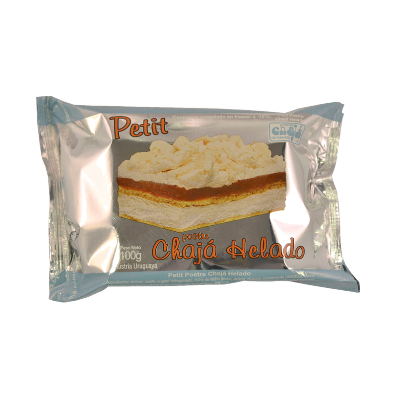 Postre Chaja Petit Con Dulce De Leche 100 G Helado
