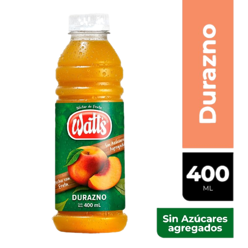 Jugo Watts Durazno 400 Ml