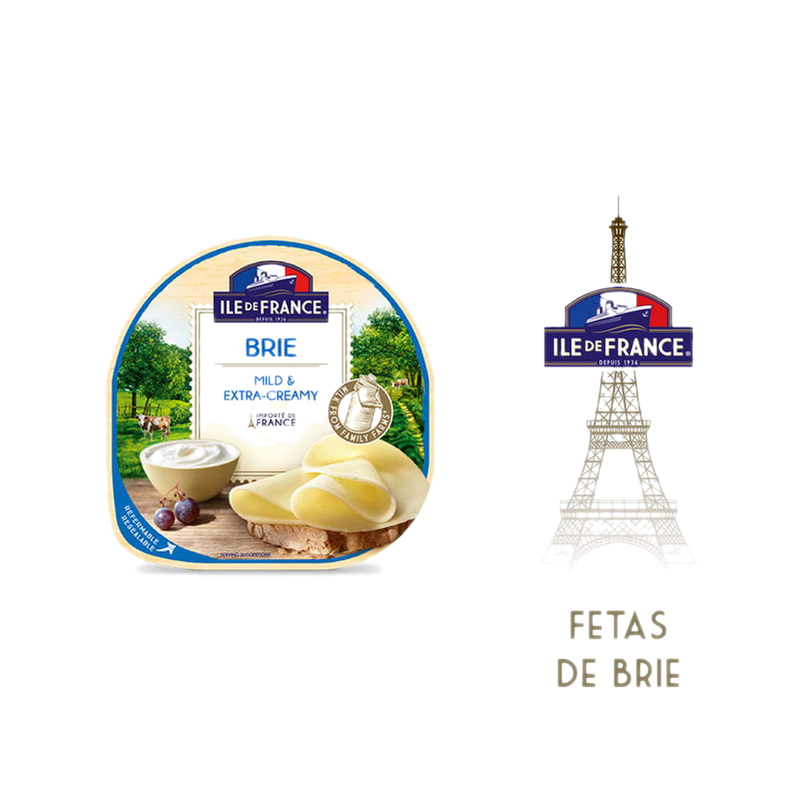 Queso Fetas De Brie Ile De France 150 G
