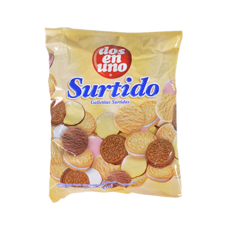 Galletitas Surtidas Dos En Uno 400 G