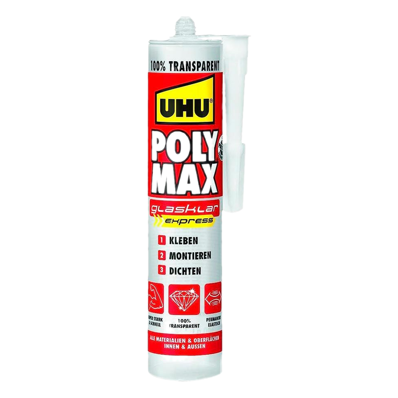 Adhesivo Uhu Polimax Cristal 300 G