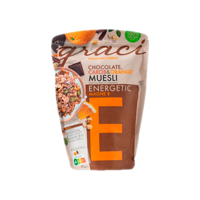 Cereal Graci Muesli Energetic Magne B 400 G