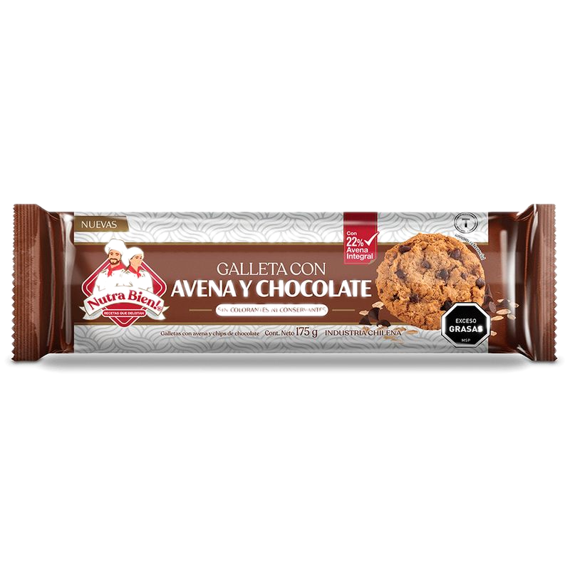 Galletas Avena Y Chocolate Nutrabien 175 G