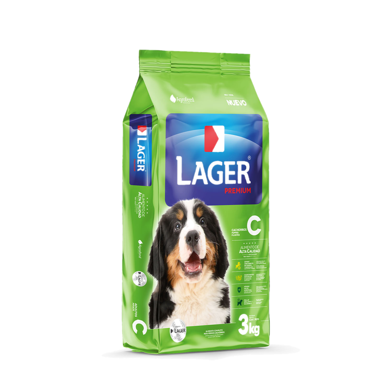 Alimento Lager Perro Cachorro Premium 3 Kg