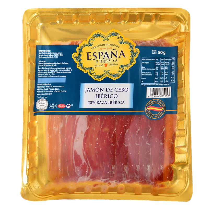 Jamón Iberico España 80 G