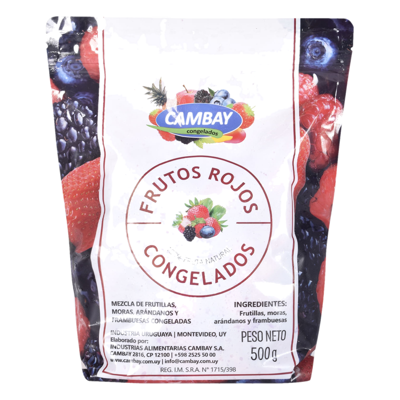 Frutos Rojos Cambay Congelado 500 G