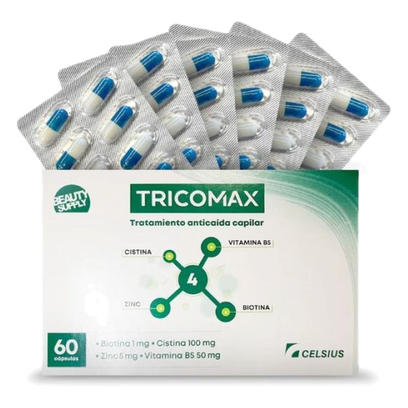 Tricomax X 60 Cápsulas