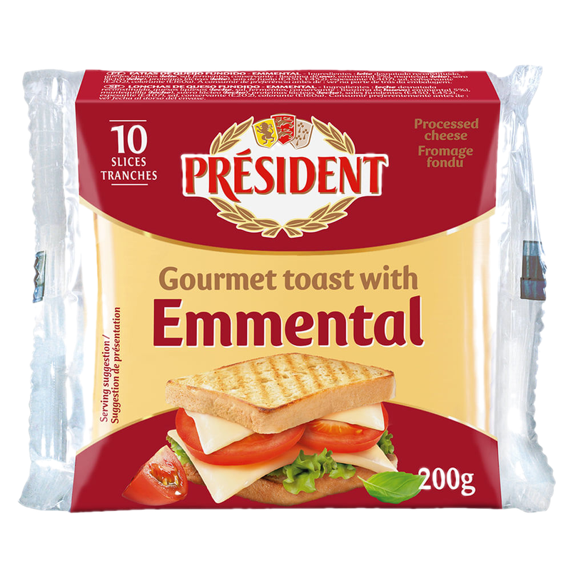 Queso Especial Para Tostadas President 200 G