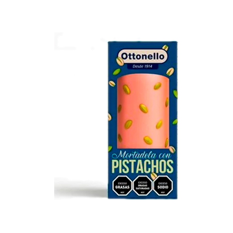 Mini Mortadela Ottonello Con Pistachos