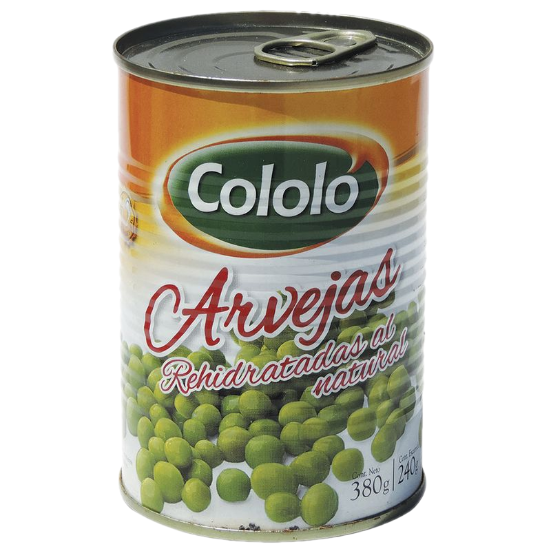 Arvejas Rehidratadas Cololó 380 G