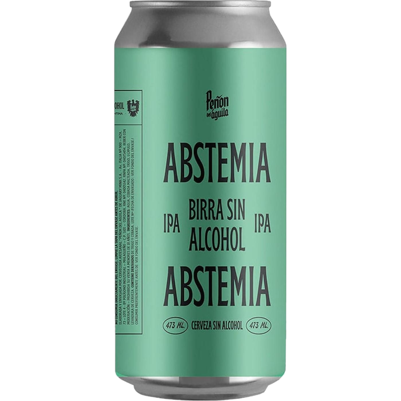 Cerveza Sin Alcohol Peñon Del Aguila Session Ipa Abstemia 473 Ml