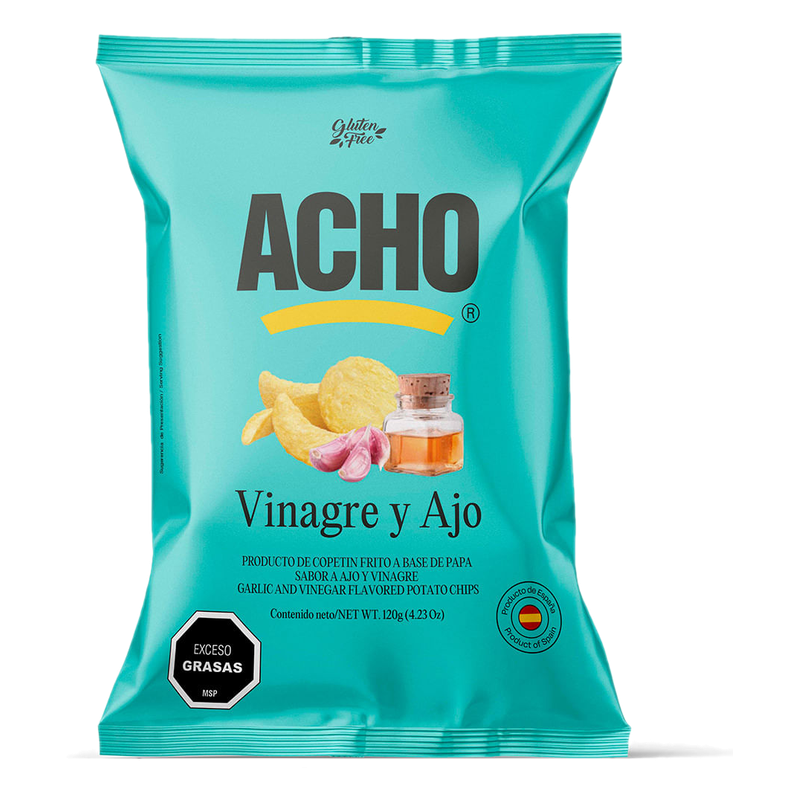 Papas Fritas Acho Vinagre Y Ajo 120 G