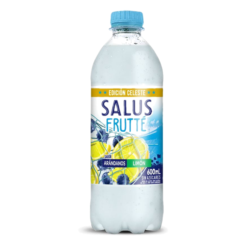 Agua Salus Frutté Sin Azúcar Arándanos Y Limón 600 Ml