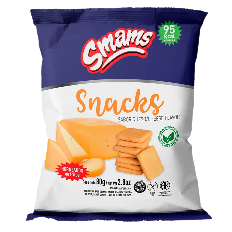 Snack Smams Sabor Queso 80 G