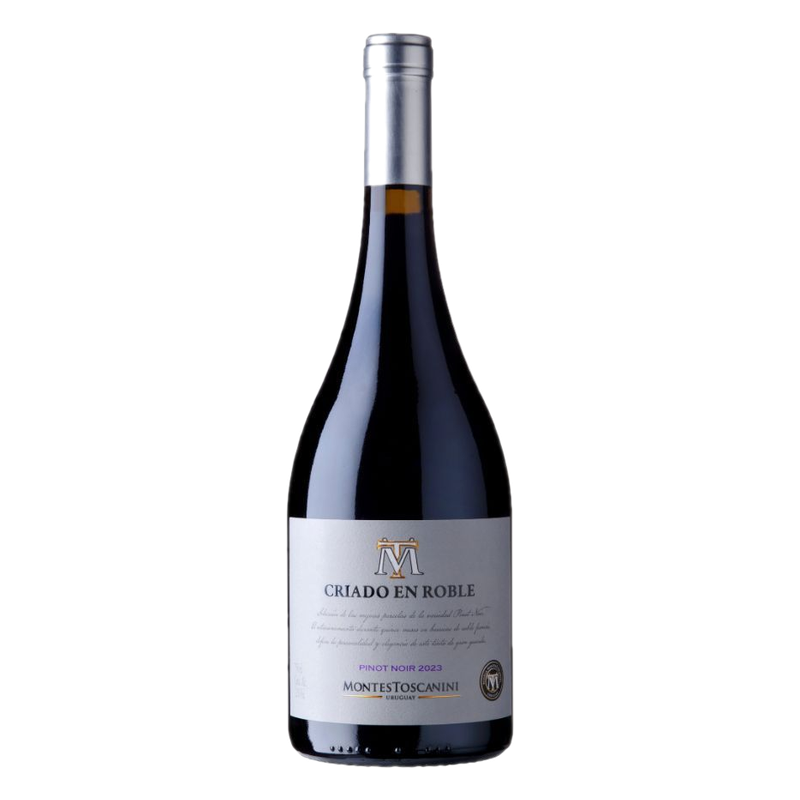 Vino Montes Toscanini Criado En Roble Tinto Pinot Noir 750 Ml