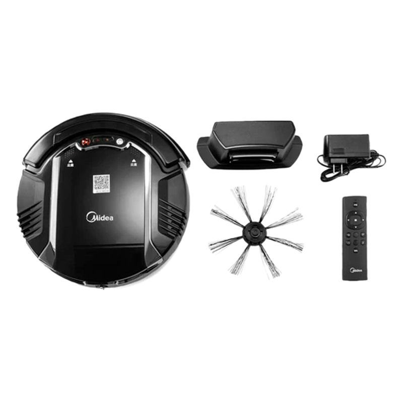 Aspiradora Robot Midea F4+ Con Control Remoto Y Vuelve A Su Base