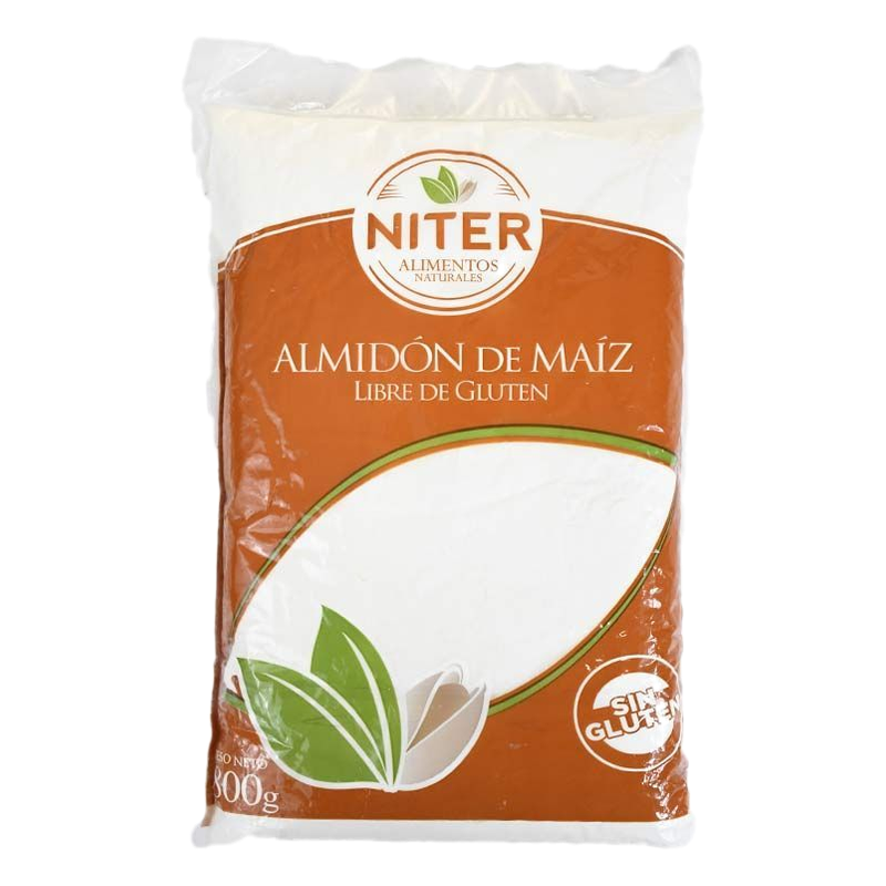 Almidón De Maíz Niter Sin Gluten 800 G