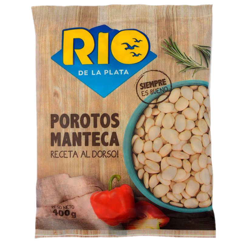 Porotos De Manteca Rio De La Plata 500 G