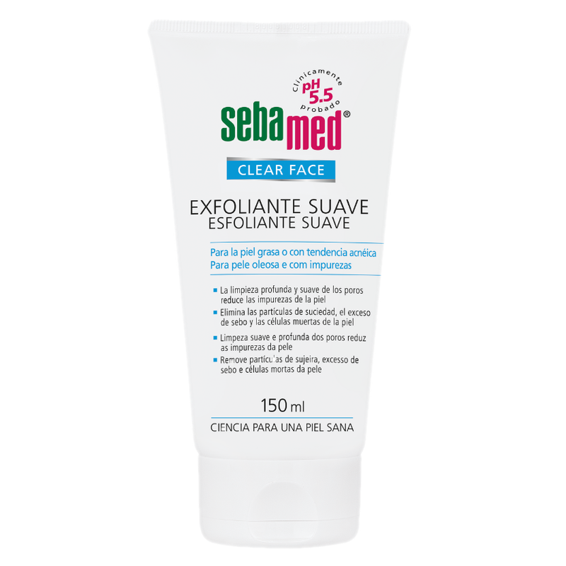Exfoliante Sebamed Clear Suave Ph5 150 Ml