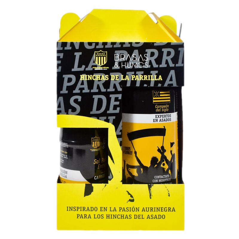 Mojo Parillero + Sal Para Carne Brasas Y Humos Peñarol 630 G