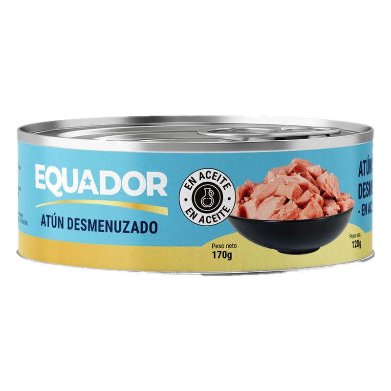 Atún Desmenuzado En Aceite Equador 170 G