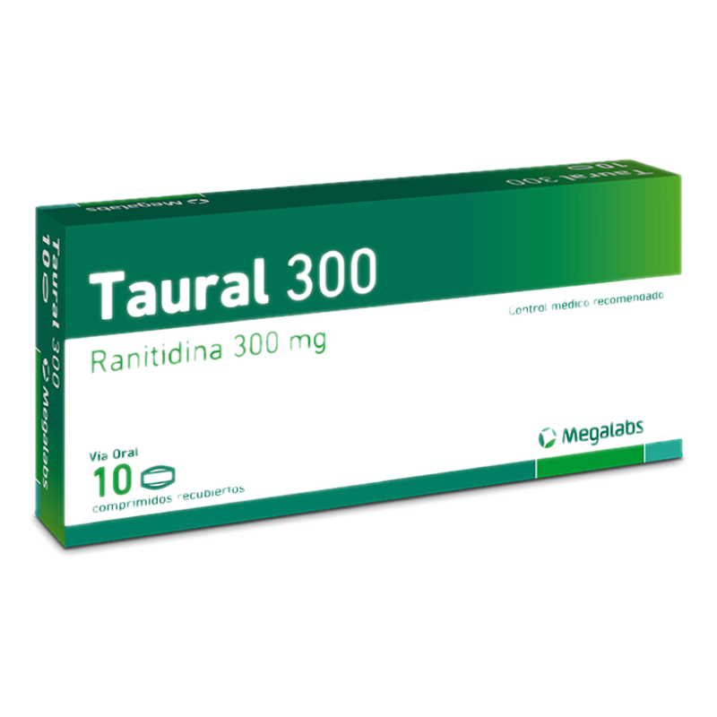 Taural 300 Mg X 10 Comprimidos
