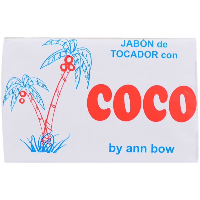 Jabón De Coco Ann Bow 140 G