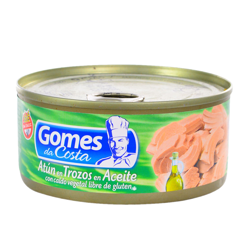 Atún Trozos En Aceite Gomes Da Costa 170 G