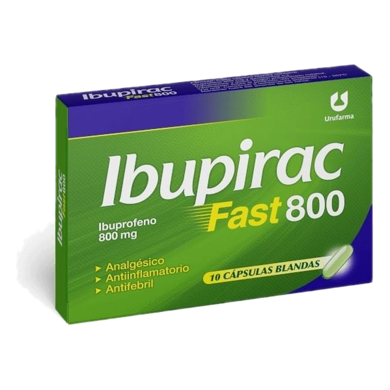 Ibupirac Fast 800 Mg X 10 Comprimidos