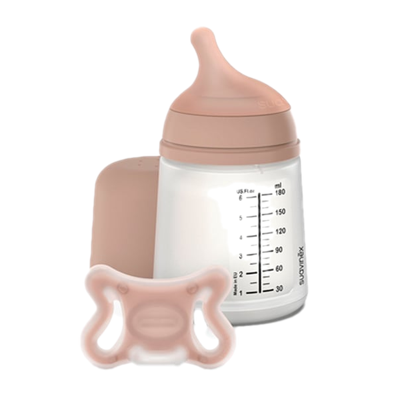 Set Suavinex Sx Pro Mamadera Y Chupete Zero Zero Medium +0 Meses