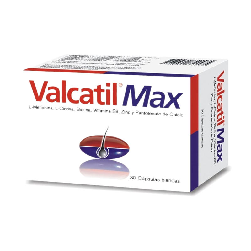 Valcatil Max 30 Cápsulas Blandas