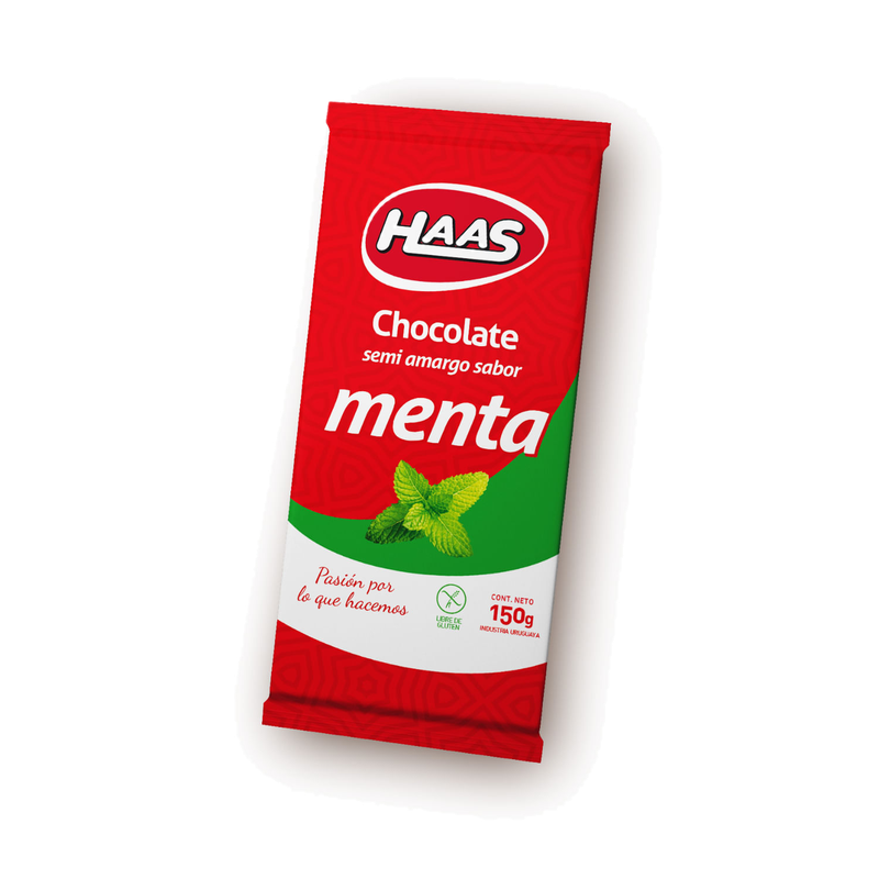 Chocolate Haas Menta 120 G