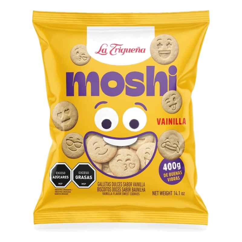 Galleta Moshi Vainilla 400 G