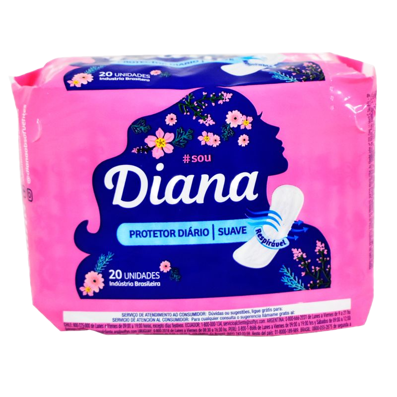Protector Diario Diana 20 Unidades