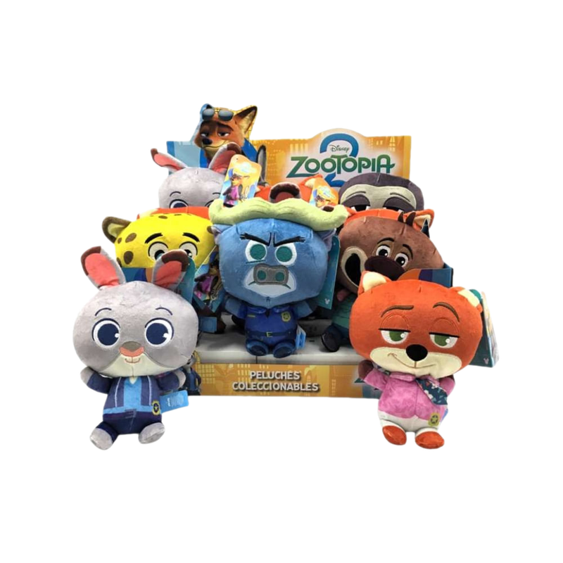 Zootopia Peluche 20 Cm Phi Phi Toys - Varios Modelos