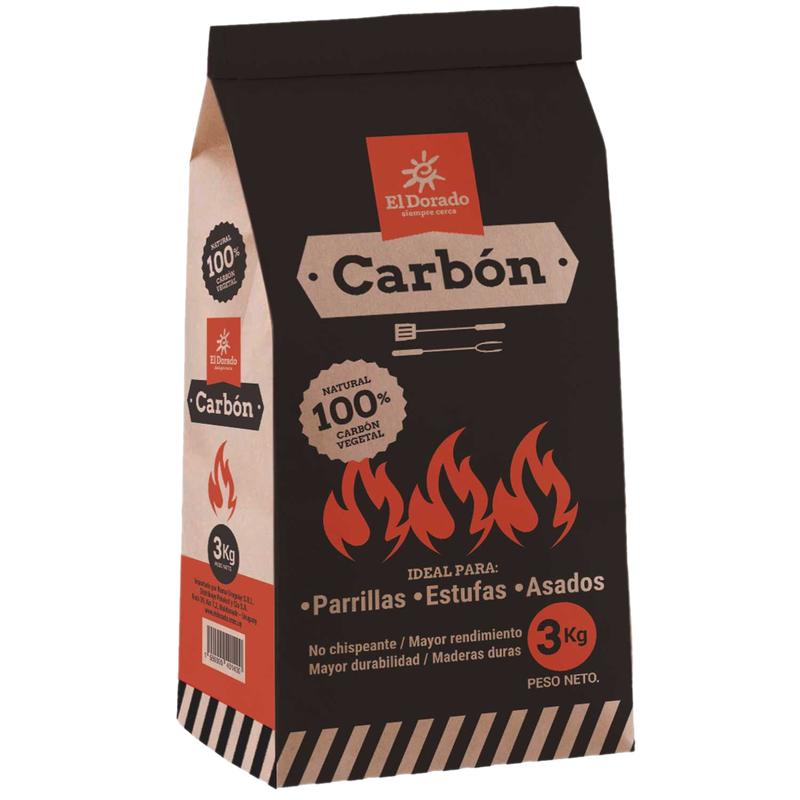 Carbón El Dorado 3 Kg