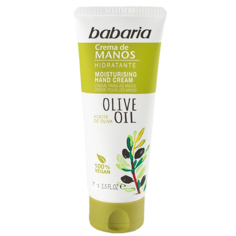 Crema Para Manos Babaria Con Aceite De Oliva 75 Ml