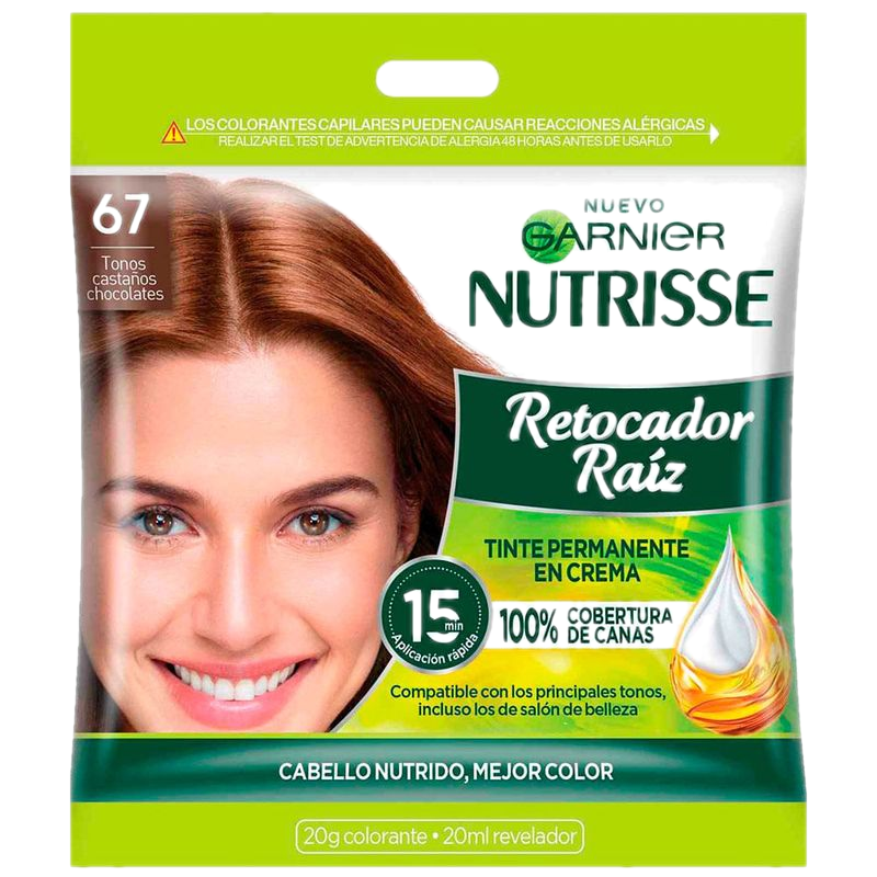 Coloración Nutrisse Retocador De Raíz 67, 20 G+20 Ml