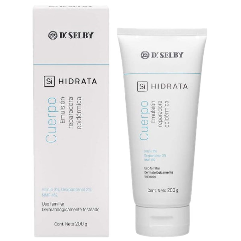 Emulsión Reparadora Si Hidrata Dr. Selby Para Cuerpo 200 G